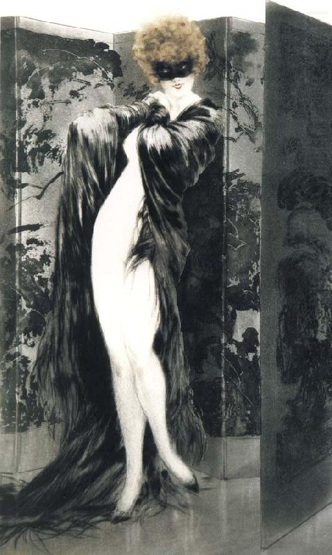 Prior to the masquerade, Louis Lcart
